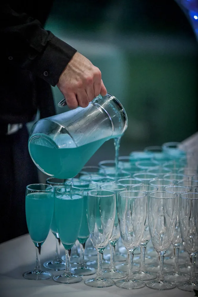 Service des cocktails lors d’une réception
